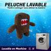 Illustration montrant la peluche monstre kawaii Funny Domo lavable en machine - Bébé Lova