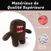 Présentation des matériaux doux et du rembourrage de la peluche monstre kawaii Funny Domo - Bébé Lova