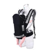 Porte-bébé double épaule noir présenté de dos sur mannequin - Bébé Lova