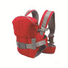 Porte-bébé double épaule coloris rouge présenté seul de face - Bébé Lova