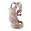 Porte-bébé ergonomique ErgoLova motif pied-de-poule beige clair - Bébé Lova