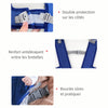Détails des boucles de sécurité et renforts du porte-bébé ergonomique multiposition BabyFlex - Bébé Lova