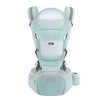 Porte-bébé ergonomique multiposition coloris vert menthe respirant - Bébé Lova
