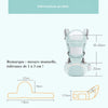 Schéma des dimensions et mesures du porte-bébé ergonomique multiposition - Bébé Lova