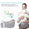 Porte-bébé ergonomique avec grand compartiment de rangement pour couches et biberons - Bébé Lova