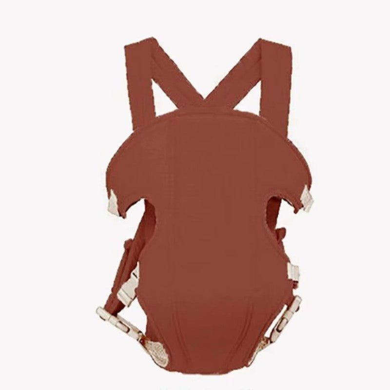 Porte-bébé SoftPouch marron ajustable adapté aux sorties avec bébé - Bébé Lova