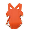 Porte-bébé kangourou SoftPouch orange ergonomique, de la naissance à 15 kg - Bébé Lova