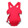 Porte-bébé kangourou SoftPouch rouge vif offrant un portage confortable dès la naissance - Bébé Lova