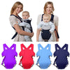 Démonstration du porte-bébé SoftPouch porté par une maman avec bébé en position ventrale - Bébé Lova