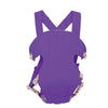 Porte-bébé SoftPouch violet avec sangles réglables et maintien sécurisé - Bébé Lova