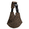 Porte-bébé léopard LeoParry avec bandoulière matelassée et sangle réglable à boucle - Bébé Lova