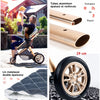 Châssis renforcé en aluminium avec roues larges et assise matelassée confortable - Bébé Lova
