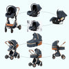 Système modulaire 3 en 1 permettant de passer du cosy à la nacelle ou à la poussette - Bébé Lova