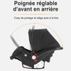 Cosy de portage et siège auto avec poignée réglable sur plusieurs positions - Bébé Lova