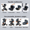 Nacelle multifonction utilisable comme poussette, berceau portable et siège auto - Bébé Lova