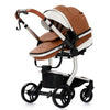 Configuration siège poussette coloris camel pour les promenades quotidiennes - Bébé Lova