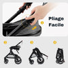 Système de pliage rapide pour poussette aluminium compacte et légère - Bébé Lova
