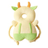 Protège-tête bébé dragon vert pastel pour apprentissage de la marche - Bébé Lova