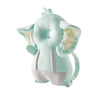Protège-tête bébé éléphant vert menthe avec ailes rembourrées - Bébé Lova
