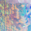 Détail des sequins holographiques effet écailles de la robe sirène ArielDress - Bébé Lova