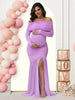 Robe FishPhoto violet lilas décor ballons roses boites LOVE séance photo - Bébé Lova