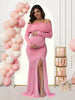 Robe FishPhoto rose poudré décor ballons roses boites LOVE photoshoot - Bébé Lova