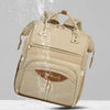 Sac à langer beige en tissu imperméable résistant aux éclaboussures et aux intempéries - Bébé Lova