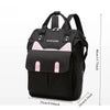 Dimensions détaillées du sac à dos à langer noir avec hauteur largeur et profondeur - Bébé Lova