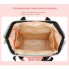 Vue intérieure du sac à dos à langer avec compartiments multicouches pour accessoires bébé - Bébé Lova