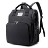 Sac à dos à langer grande capacité coloris noir - Bébé Lova