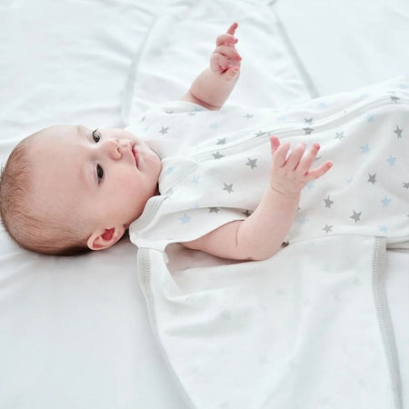 Bébé bras levés sac emmaillotage ShockFree étoiles coton printemps été - Bébé Lova