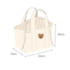 Dimensions du sac à langer compact NappyPack avec format pratique maternité - Bébé Lova