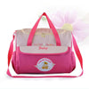 Sac à langer BearBag rose avec motif fleuri décoratif en arrière-plan - Bébé Lova