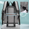 Dos du sac à langer avec sangle de fixation pour le glisser sur la poignée d'une valise - Bébé Lova