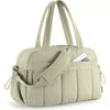 Sac à langer sport vert imperméable vu de trois quarts - Bébé Lova