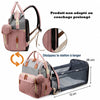 Sac à langer de voyage avec station à langer dépliable de 72 cm, produit non adapté au couchage prolongé - Bébé Lova