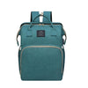 Sac à langer FoldNest coloris turquoise vu de face - Bébé Lova