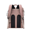 Vue arrière du sac à langer FoldNest avec dos respirant et bretelles réglables - Bébé Lova