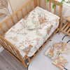 Serviette en gaze de coton utilisée comme couverture légère pour lit bébé - Bébé Lova