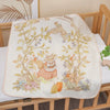 Serviette gaze coton avec animaux de la forêt en pleine récolte - Bébé Lova