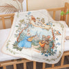 Serviette bébé motif lapin et ours jouant de la guitare - Bébé Lova