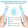 Coupe-ongles électrique bébé avec réglage bidirectionnel de la vitesse et 4 modes de fonctionnement - Bébé Lova