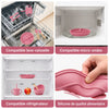 Set vaisselle bébé silicone compatible lave-vaisselle micro-ondes et réfrigérateur - Bébé Lova