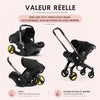 Siège auto cosy Zippy 3-en-1 siège auto, nacelle et poussette - Bébé Lova