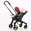 Siège auto cosy Zippy avec canopy rose poudré - Bébé Lova