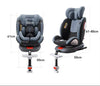 Dimensions détaillées du siège auto pivotant ISOFIX pour bébé et enfant - Bébé Lova