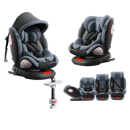 Siège auto évolutif pivotant 360 ISOFIX avec plusieurs configurations enfant - Bébé Lova