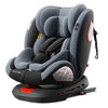 Siège auto évolutif gris et noir avec rotation 360 degrés - Bébé Lova