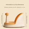 Dimensions détaillées du siège de bain bébé avec dossier et accoudoir de 20 cm - Bébé Lova