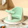 Siège de bain bébé portable coloris vert menthe avec assise douce et stable - Bébé Lova